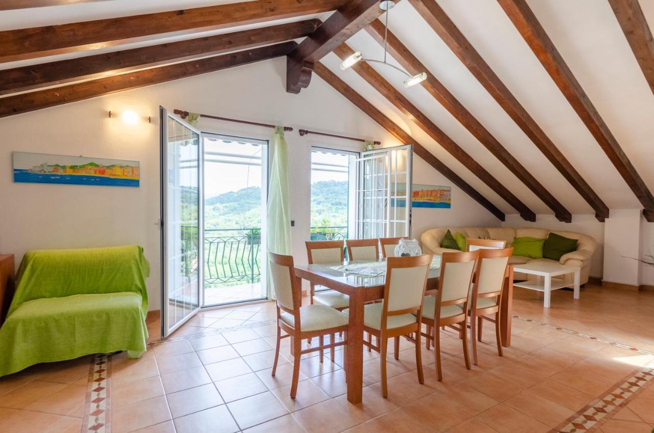 Ca' Do Pescou, Charming 2,Bedroom Apartment With Stunning Hill Views Overlooking The Greenery Rapallo Exteriör bild